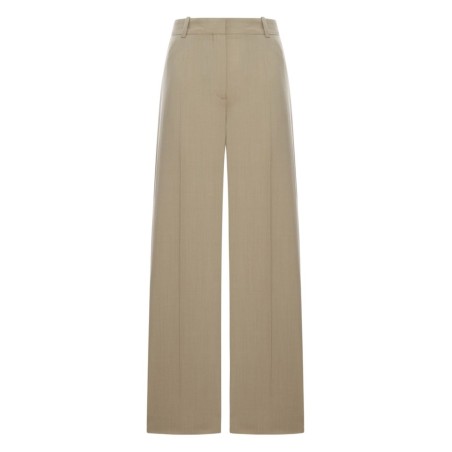 WOOL BLEND TAILORED PANTS