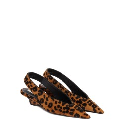 WEDGE SLINGBACK PUMPS
