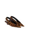 WEDGE SLINGBACK PUMPS