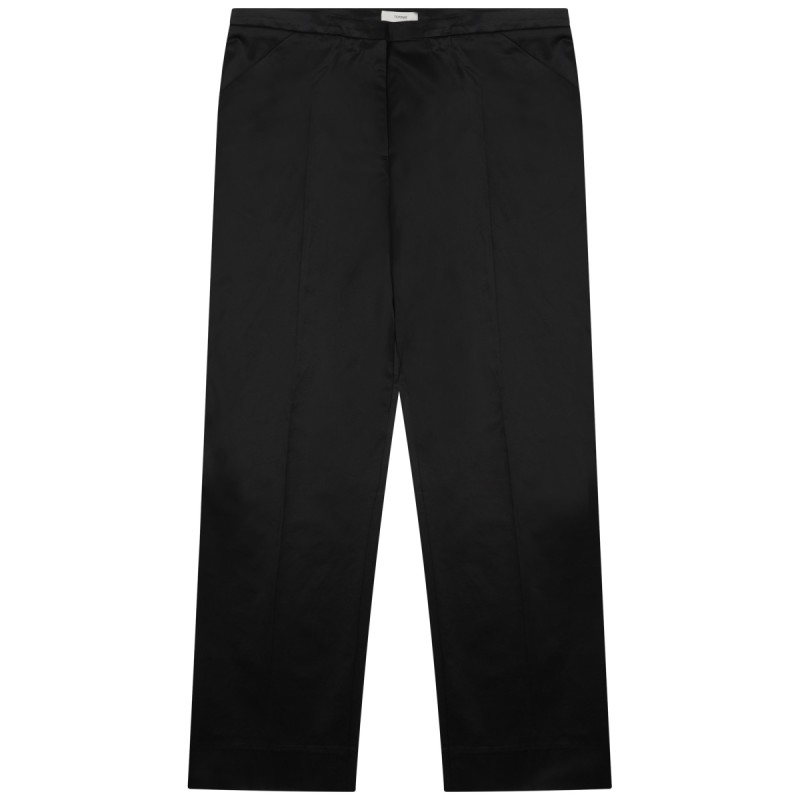 "CROPPED" STRAIGHT PANTS