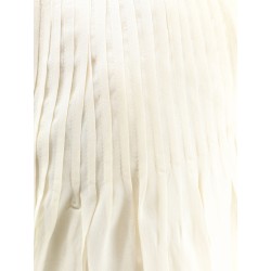 Modal and silk blend trousers