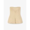 Cotton and silk blend top