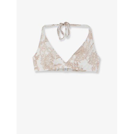 Gaia Bikini Top with Jungle Oceania print