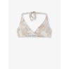 Gaia Bikini Top with Jungle Oceania print