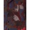Boxy multicolor cotton shirt