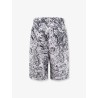 Vapor bermuda shorts with all-over print