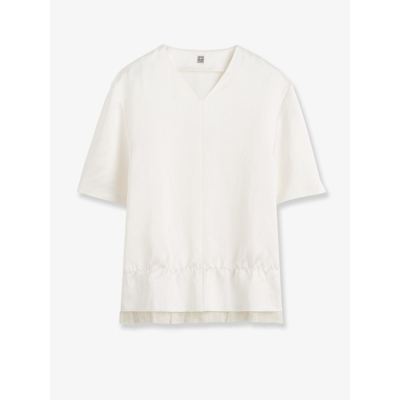Pullover satin top