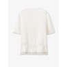 Pullover satin top