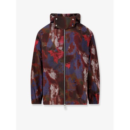 Technical multicolor cotton jacket