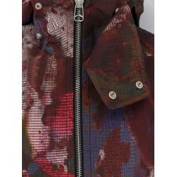 Technical multicolor cotton jacket