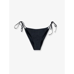 Virgo Crinkle Lurex Bikini Top