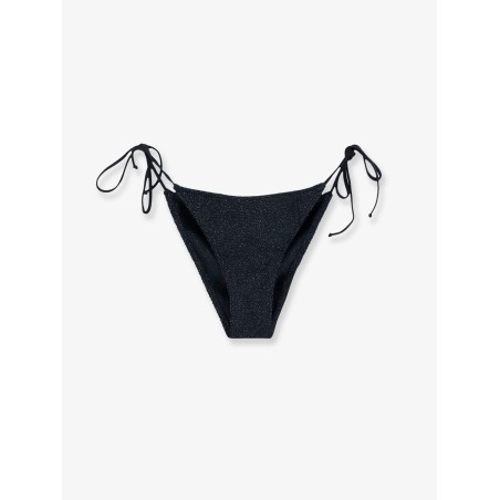 Virgo Crinkle Lurex Bikini Top