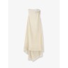 Viscose and lyocell blend dress