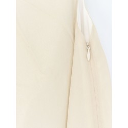 Viscose and lyocell blend dress