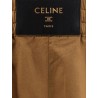 Cotton and linen shorts with Triomphe patch