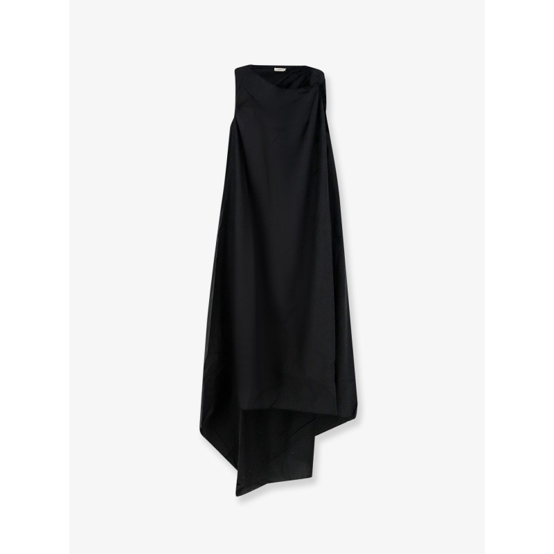 Viscose and lyocell blend dress