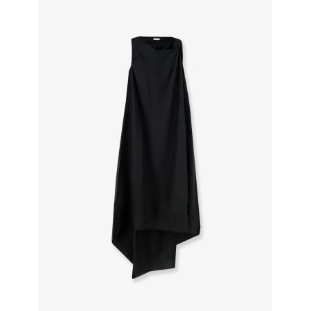Viscose and lyocell blend dress