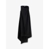 Viscose and lyocell blend dress