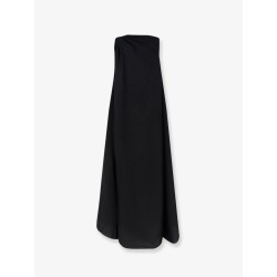 Viscose and lyocell blend dress