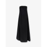 Viscose and lyocell blend dress