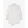 Cotton shirt with knot detail