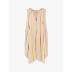 Modal and silk blend dress