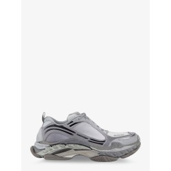 Triple S.2 Gradient mesh and nylon insert sneakers with used effect