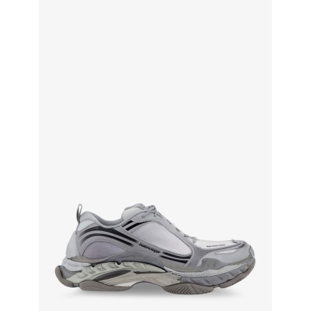 Triple S.2 Gradient mesh and nylon insert sneakers with used effect