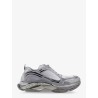 Triple S.2 Gradient mesh and nylon insert sneakers with used effect