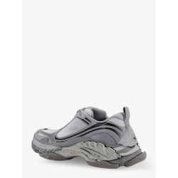 Triple S.2 Gradient mesh and nylon insert sneakers with used effect