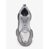 Triple S.2 Gradient mesh and nylon insert sneakers with used effect