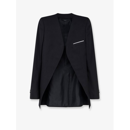 Wool and silk blazer