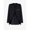 Wool and silk blazer