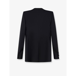 Wool and silk blazer