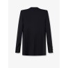 Wool and silk blazer