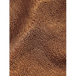 Crinkle fabric one-piece swimsuit