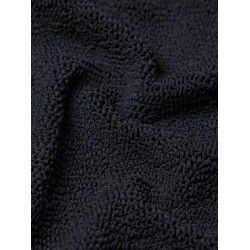 Crinkle fabric one-piece swimsuit