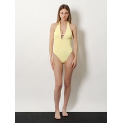 Adriana Crinkle fabric one-piece swimsuit