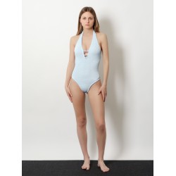 Adriana Crinkle fabric one-piece swimsuit