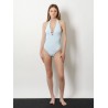 Adriana Crinkle fabric one-piece swimsuit