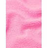 Crinkle fabric one-piece swimsuit