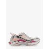 Triple S.2 Gandient sneakers in mesh and nylon with used effect