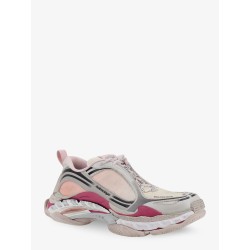 Triple S.2 Gandient sneakers in mesh and nylon with used effect