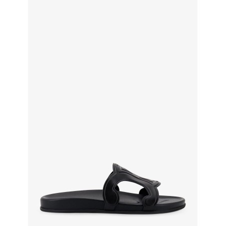 Triomphe leather sandals