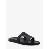 Triomphe leather sandals