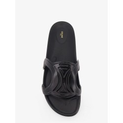 Triomphe leather sandals