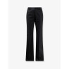 Wool and silk trousers