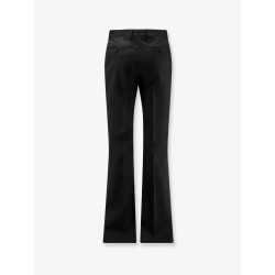 Wool and silk trousers