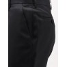 Wool and silk trousers