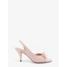 Dior Bow leather sandals